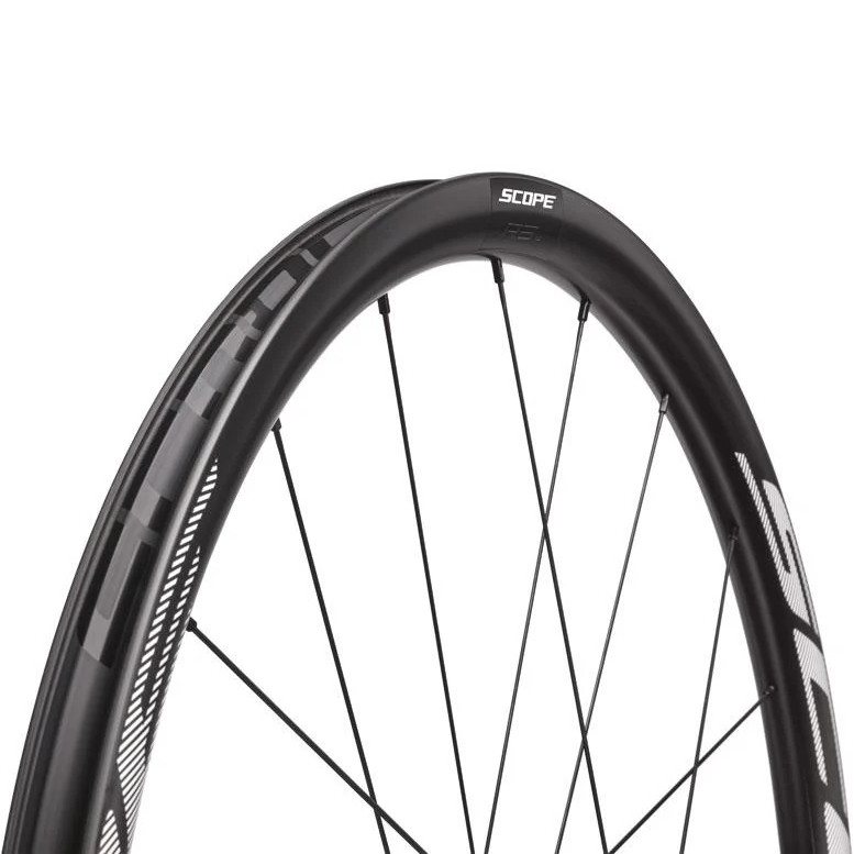 パーツ SCOPE R3 DISC Scope R3.A White Disc Brake Wheels - Bikebug - Bikebug