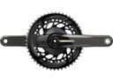 SRAM Force AXS D2 46/33T Power Meter Crankset Grey w/Laser Foil