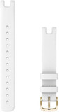 Garmin Lily Womens 14mm Leather Band (Large) White