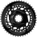 SRAM Force D2 46/33T 2x Road Chainring Black