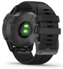 Garmin Fenix 6 Sapphire 47mm Multisport GPS Watch Carbon Grey DLC/Black Band