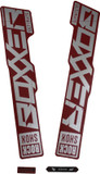RockShox Boxxer Ultimate Fork Decal Kit Gloss Polar Foil for Red