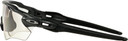 OAKLEY Radar EV Path Sunglasses Steel/Clear Black Iridium Photochromic Activated Lens