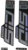 RockShox Sid SL Ultimate Fork Decal Kit Gloss Rainbow Foil for High Gloss Black