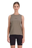 Mons Royale Womens Icon Relaxed Tank Top Walnut