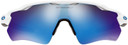 OAKLEY Radar EV Path Team Colours Sunglasses Polished White/Prizm Sapphire Iridium Lens