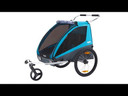 Thule 10101806 Coaster XT Bicycle Trailer and Stroller Blue