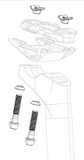 Zipp Bolt Kit for Service Course SL Seatpost B1 Black
