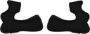 Troy Lee Designs D4 Helmet Replacement Cheekpads Black