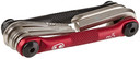 Crank Brothers M5 Multi-Tool Black/Red