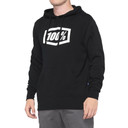 100% ICON Pullover Hoodie Fleece Black