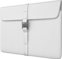 Db The Vrldsvan 16" Laptop Sleeve Leather Whiteout