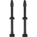 Giant Lightweight Tubeless Valve Stems 70mm Pair Black