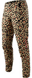 Troy Lee Designs Lilium Womens MTB Pants Leopard Bronze