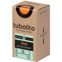 Tubolito Tubo 60mm Presta Valve Black Road Tube 700x18-32C
