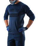 Troy Lee Designs Ruckus MTB 3/4 Sleeve Jersey Slate Blue