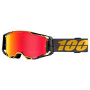 100% Armega MTB Goggles HiPER Mirror Red Lens Falcon 5 Black