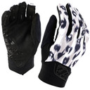 Troy Lee Designs Luxe Womens MTB Gloves Wild Cat White