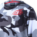 Troy Lee Designs Flowline Youth MTB LS Jersey Jersey Spray Camo White