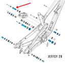 YT JEFFSY MK1 CF/AL Bike Rocker Arm Bolt Set