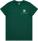 OUTDOOR24 Maple SS Womens T-Shirt Forest Green X-Large
