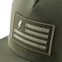 YT Mother Trucker Snapback Cap Olive Green