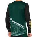 100% R-Core X Ltd Ed LS DH Jersey Forest Green