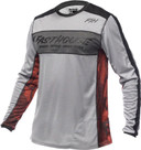 Fasthouse Youth Classic Acadia LS MTB Jersey Heather Grey 2022