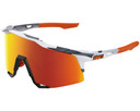 100% Speedcraft Sunglasses Soft Tact Grey Camo (HiPER Red Multilayer Mirror Lens)