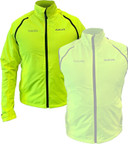 Azur Mustang Convertible Wind Jacket Fluro Yellow