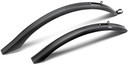 Azur M1 Sentry Snap-On MTB Front/Rear Mudguard Set Black