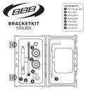 BBB BTL-95 BracketKit 7-Piece Bottom Bracket Tool Kit