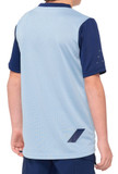 100% Ridecamp SS Youth Jersey Light Slate/Navy