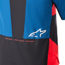 Alpinestars Drop 8.0 SS Jersey Mid Blue/Bright Red 2022