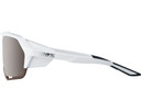 100% Norvik Sunglasses Soft Tact White (HiPER Silver Mirror Lens)