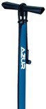 Azur Deluxe 180psi 12-bar PV/SV Floor Pump Blue/Black