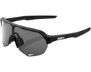 100% S2 Sunglasses Soft Tact Black (Smoke Lens)