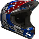 Bell Sanction Full Face Helmet Nitro Circus Red/Silver/Blue