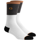 Crankbrothers Icon White/Grey MTB Casual Socks