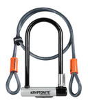 Kryptonite Kryptolok Series 2 U-Lock & 4ft Kryptoflex Cable