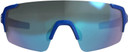 BBB Fullview Sports Glasses Glossy Cobalt Blue Frame Smoke Lens