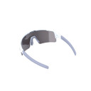 BBB Fuse Sunglasses Matte White Frame MLC Gold Lens