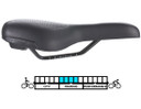 BBB BSD-112 SportPlus 185mm Memory Foam Touring Saddle Black