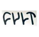 Cult Die Cut Sticker