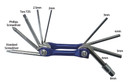 Azur MTS 10 Function Multi-Tool Blue/Silver