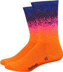 DeFeet Aireator Barnstormer Ombre 15cm Socks Orange/Pink/Blue