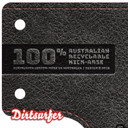 Dirtsurfer Mudguard Leather Logo