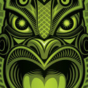 Dirtsurfer Mudguard Tiki Green