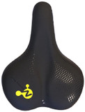 Azur Pro Range Xi Memory Foam Saddle Black