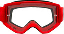 Bell Descender Outbreak MTB Goggles Red/Grey with Clear Lens